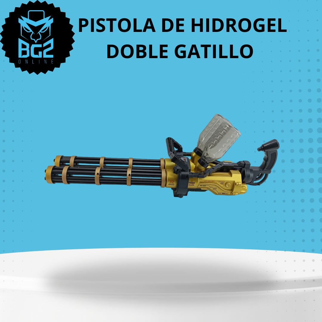 PISTOLA DE HIDROGEL DOBLE GATILLO EXPLOS